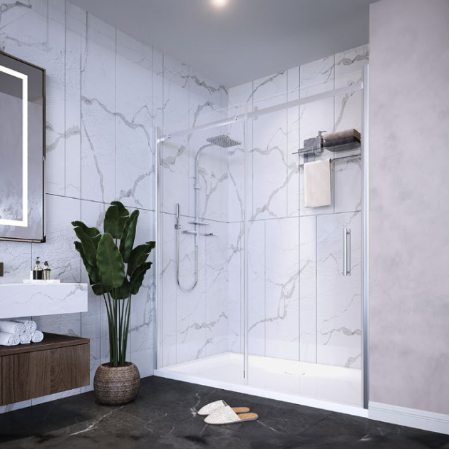 Carizma İki Duvar Arası Sürgülü Kabin