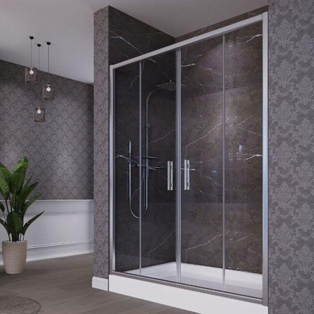 Kamelia İki Duvar Arası Sürgülü Kabin