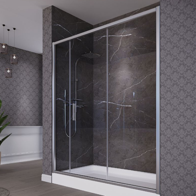 Kamelia İki Duvar Arası Sürgülü Kabin